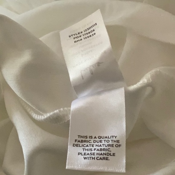 Lulu’s Ethereal Perfection White Organza Embroidered Flowers Bridal Bustier S - Picture 9 of 11